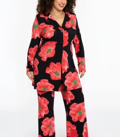 YOEK Dames Blazer met lange mouwen red Hot