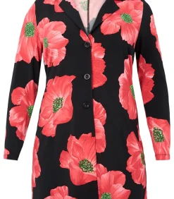 YOEK Dames Blazer met lange mouwen red Hot