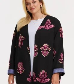 YOEK Dames Blazer met lange mouwen black New