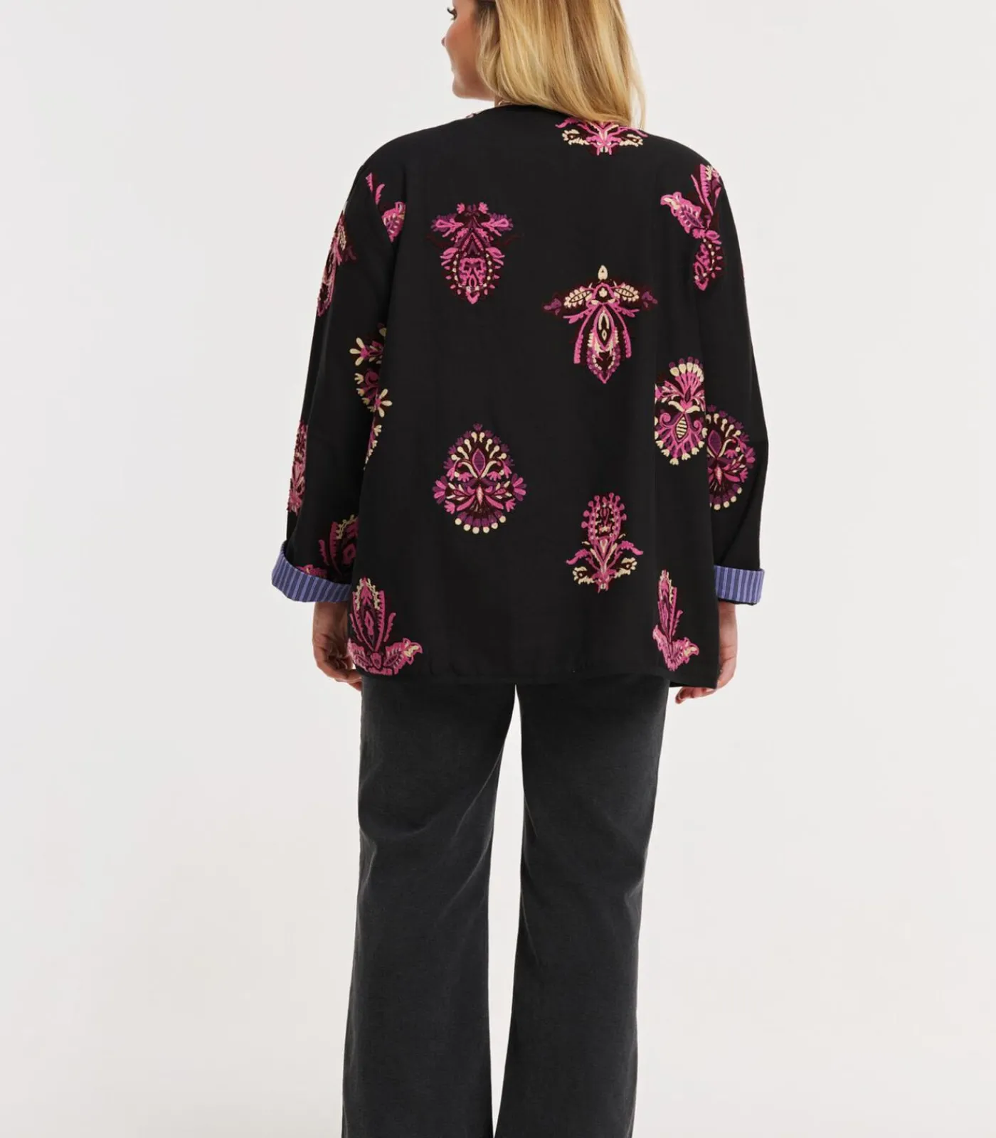YOEK Dames Blazer met lange mouwen black New