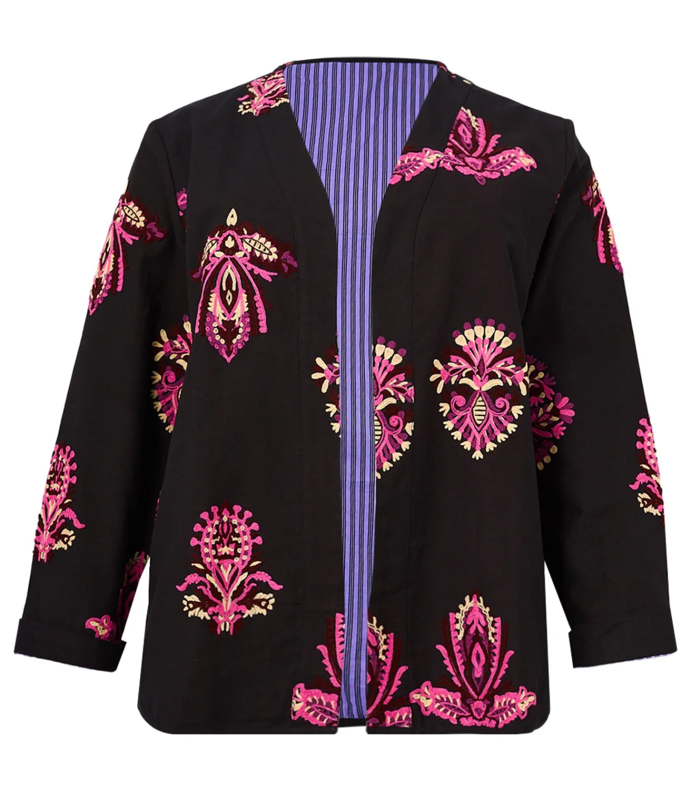 YOEK Dames Blazer met lange mouwen black New