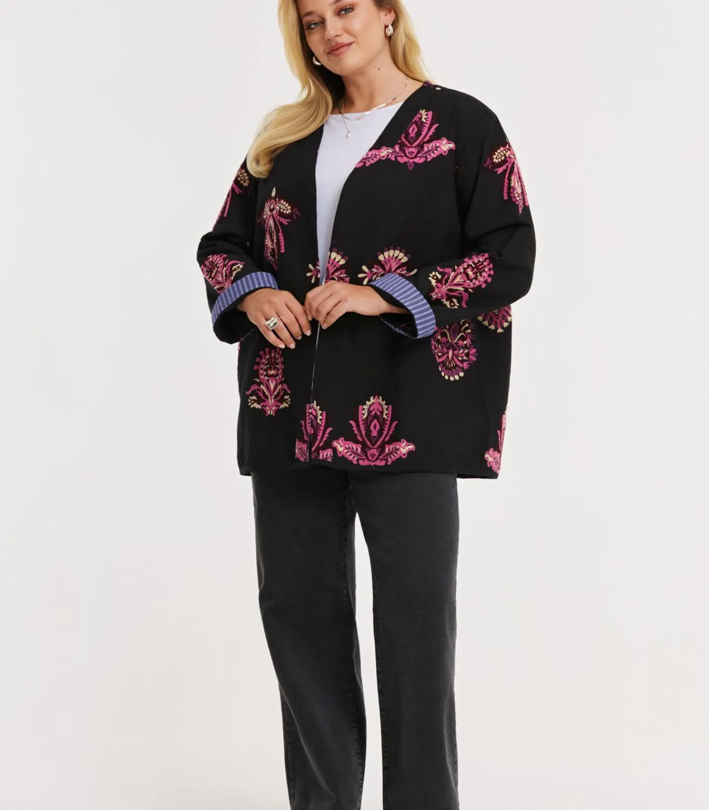 YOEK Dames Blazer met lange mouwen black New