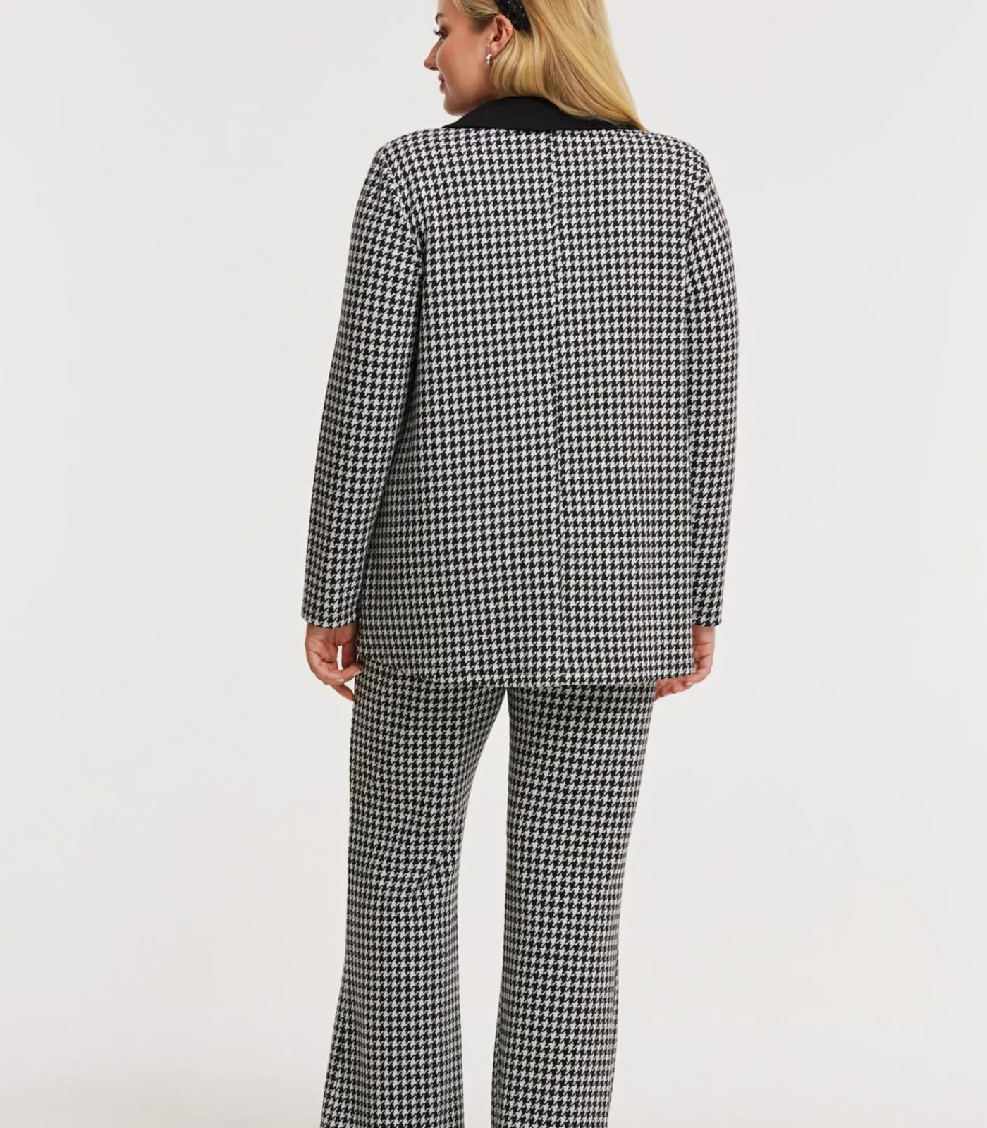 YOEK Dames Blazer print black Outlet
