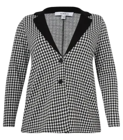 YOEK Dames Blazer print black Outlet