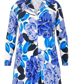 YOEK Dames Blazer print purple Outlet