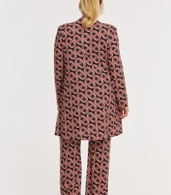 YOEK Dames Blazer print black Sale