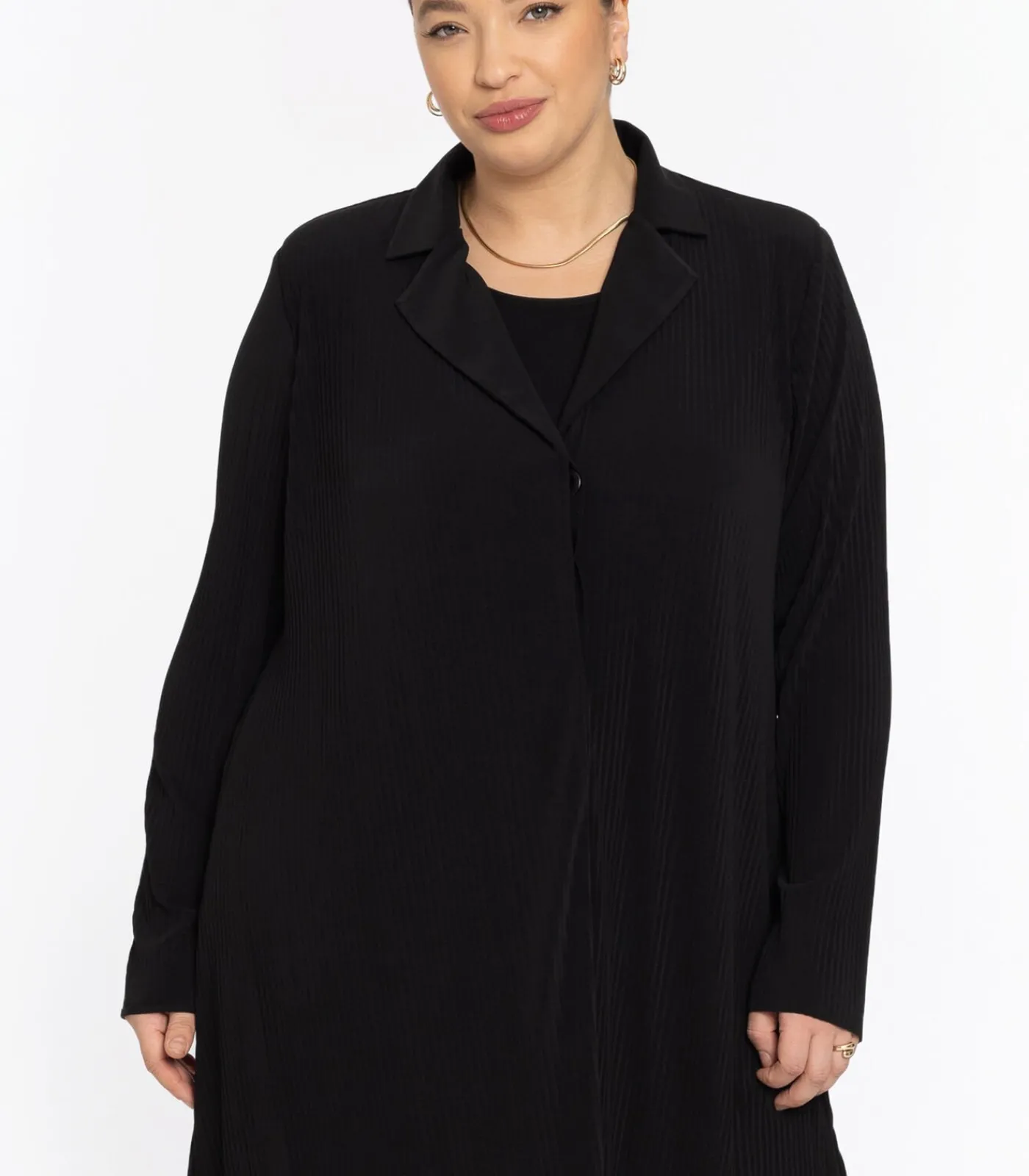 YOEK Dames Blazer wijde pasvorm black Hot