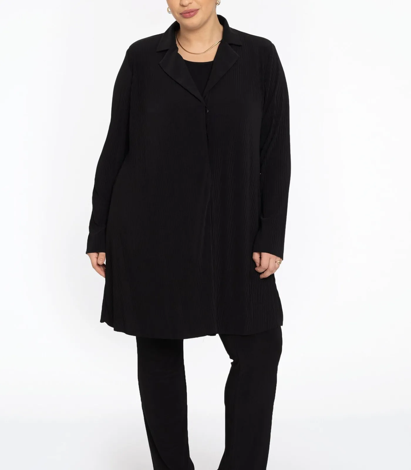 YOEK Dames Blazer wijde pasvorm black Hot