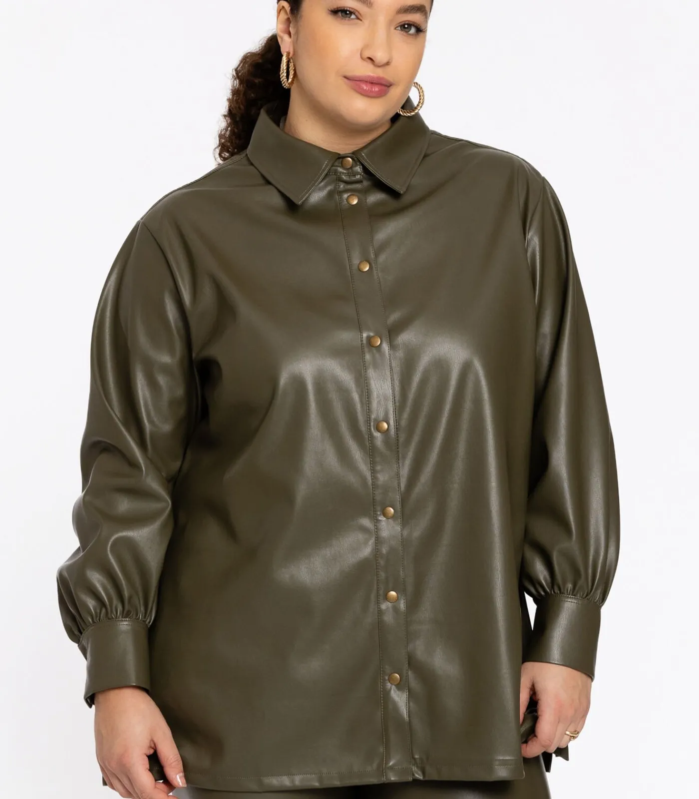 YOEK Dames Blouse met lange mouwen lightGreen Outlet