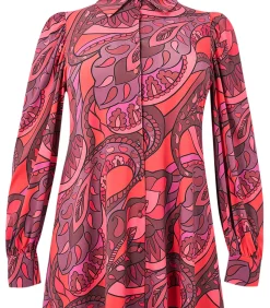 YOEK Dames Blouse print red Discount