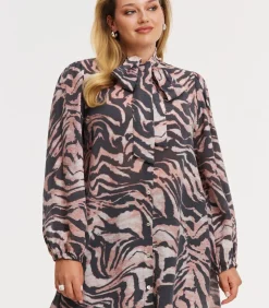 YOEK Dames Blouse print black Online