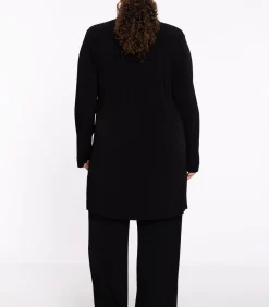 YOEK Dames Broek met een elastieken tailleband black Outlet