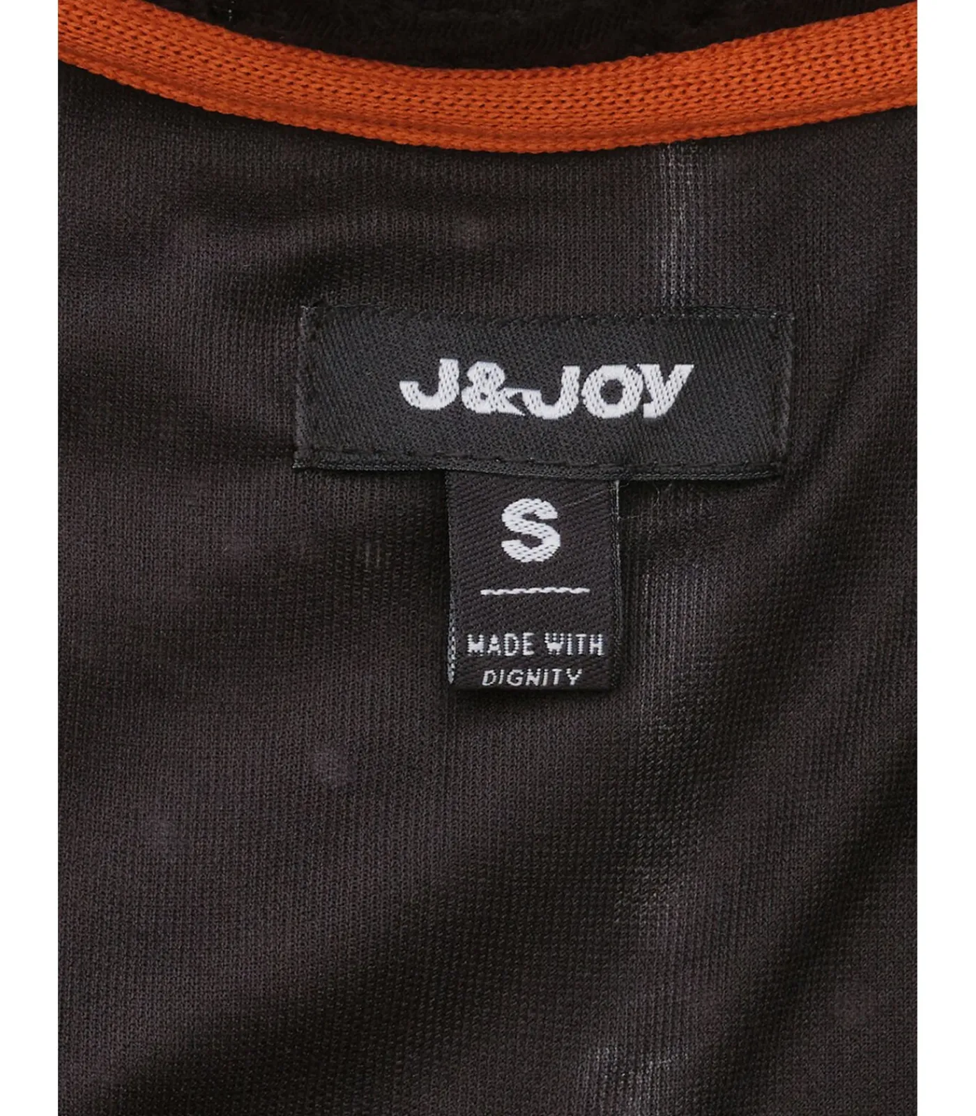 J&JOY Dames geperforeerd T-shirt met lange mouwen black Hot