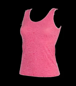 Avet Dames hemdje microfiber - Coloured Paint - Microvezel dames onderhemd - Microfiber singlet multicolor Discount