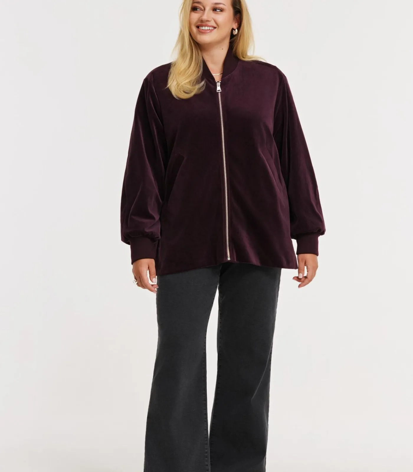 YOEK Dames Jacket met lange mouwen red Online