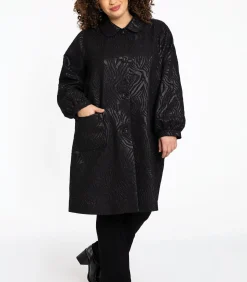 YOEK Dames Jas met lange mouwen black Best
