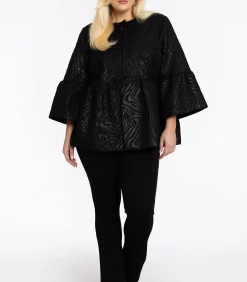 YOEK Dames Jas met lange mouwen black Outlet