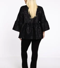 YOEK Dames Jas met lange mouwen black Outlet