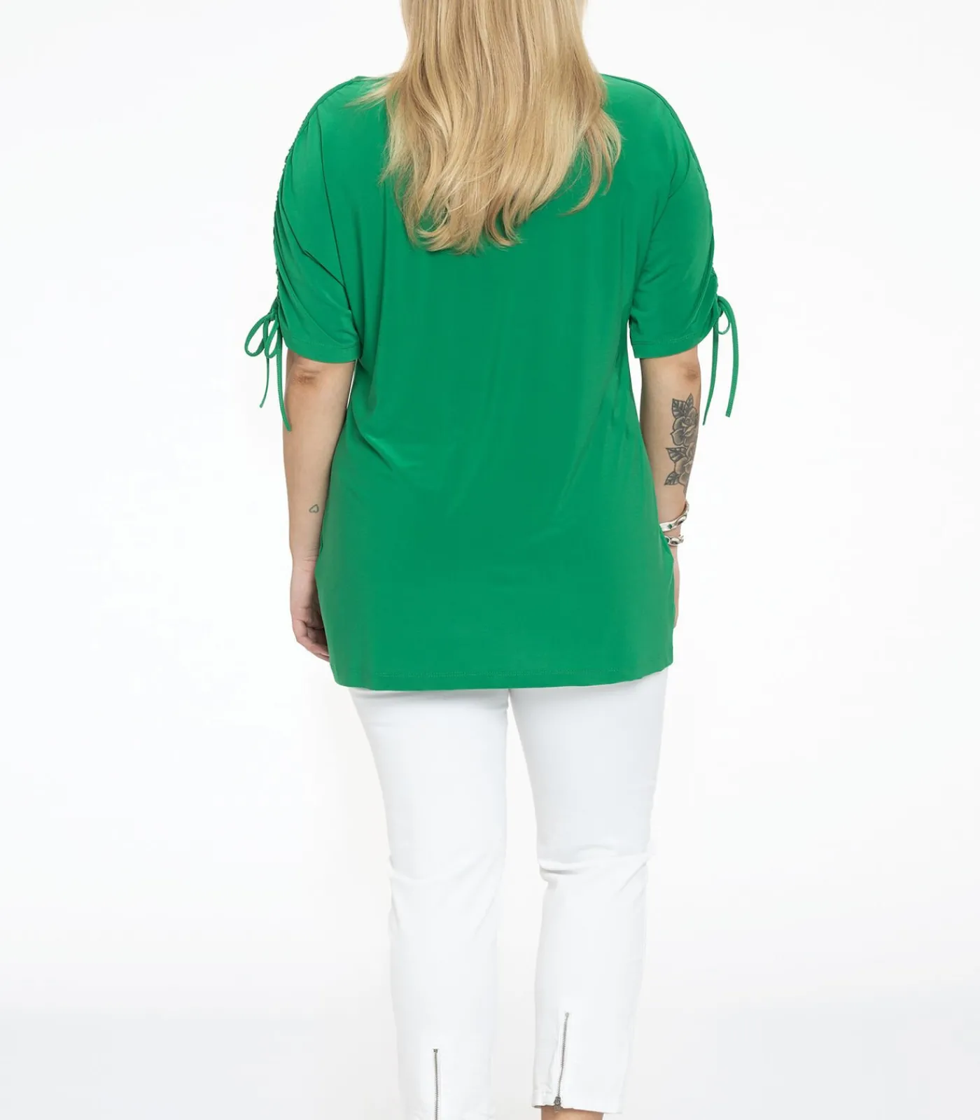 YOEK Dames Jeans 7/8 Skinny white Sale