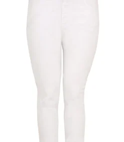 YOEK Dames Jeans 7/8 Skinny white Sale
