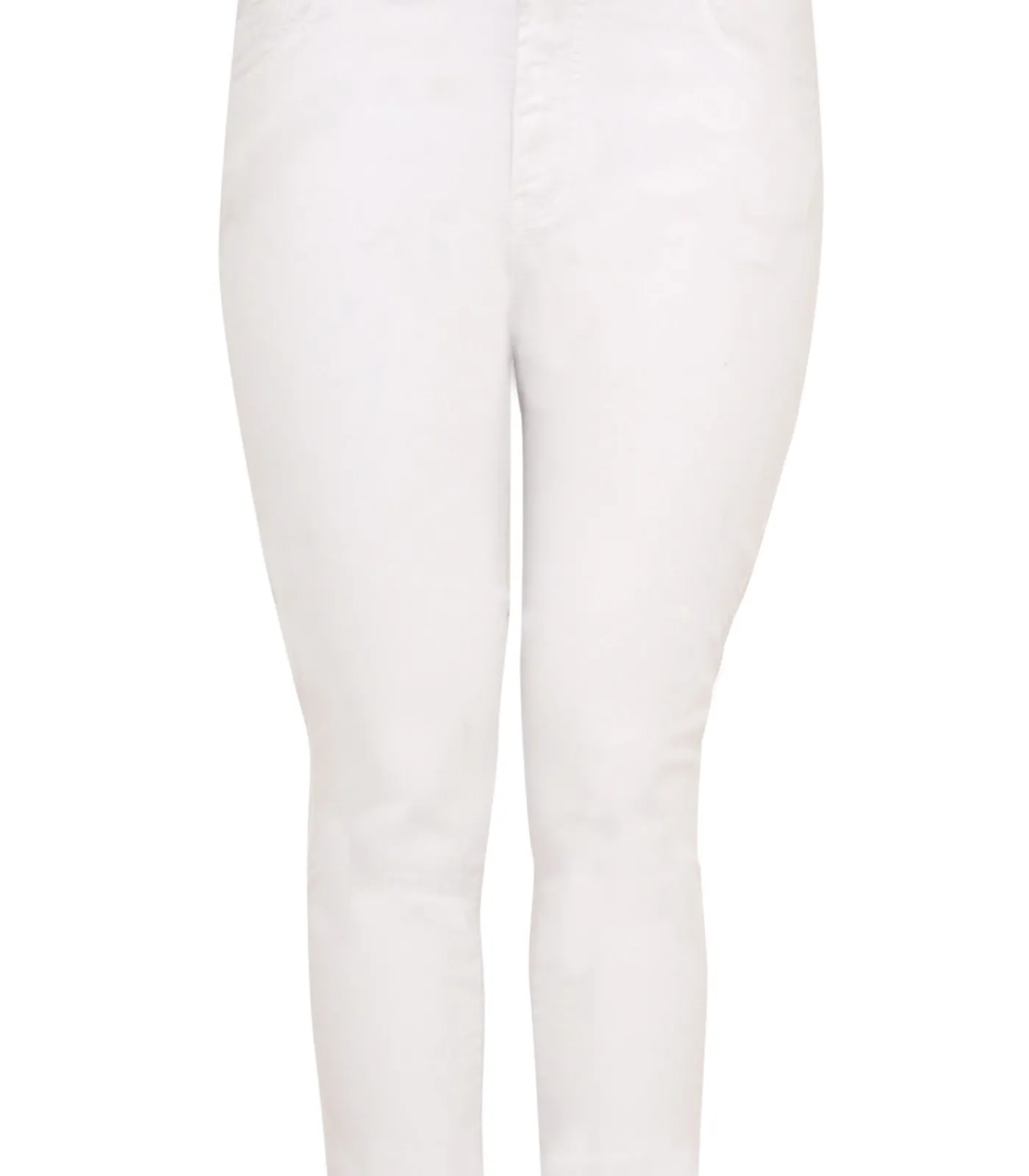 YOEK Dames Jeans 7/8 Skinny white Sale