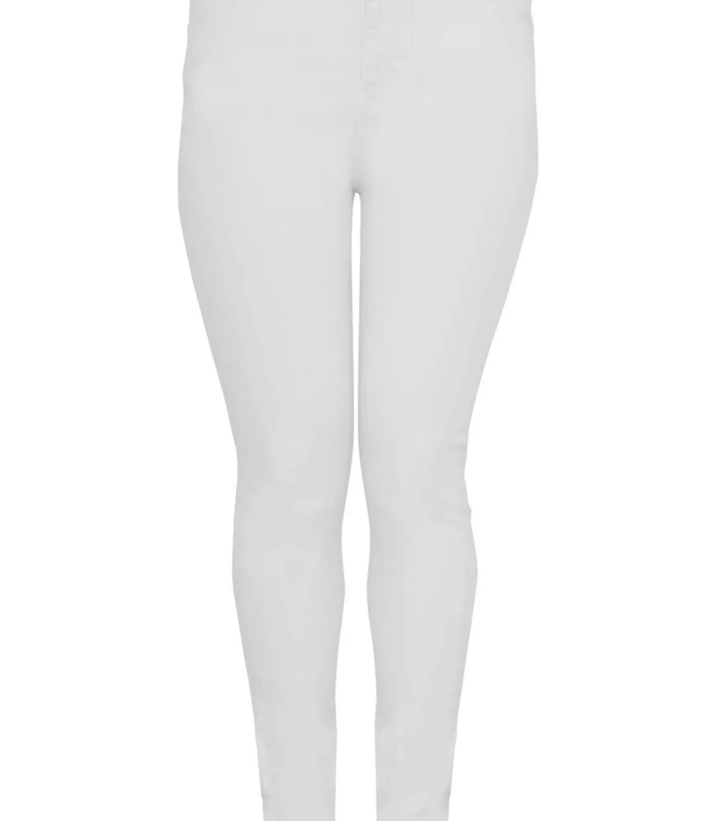 YOEK Dames Jeans skinny white Hot