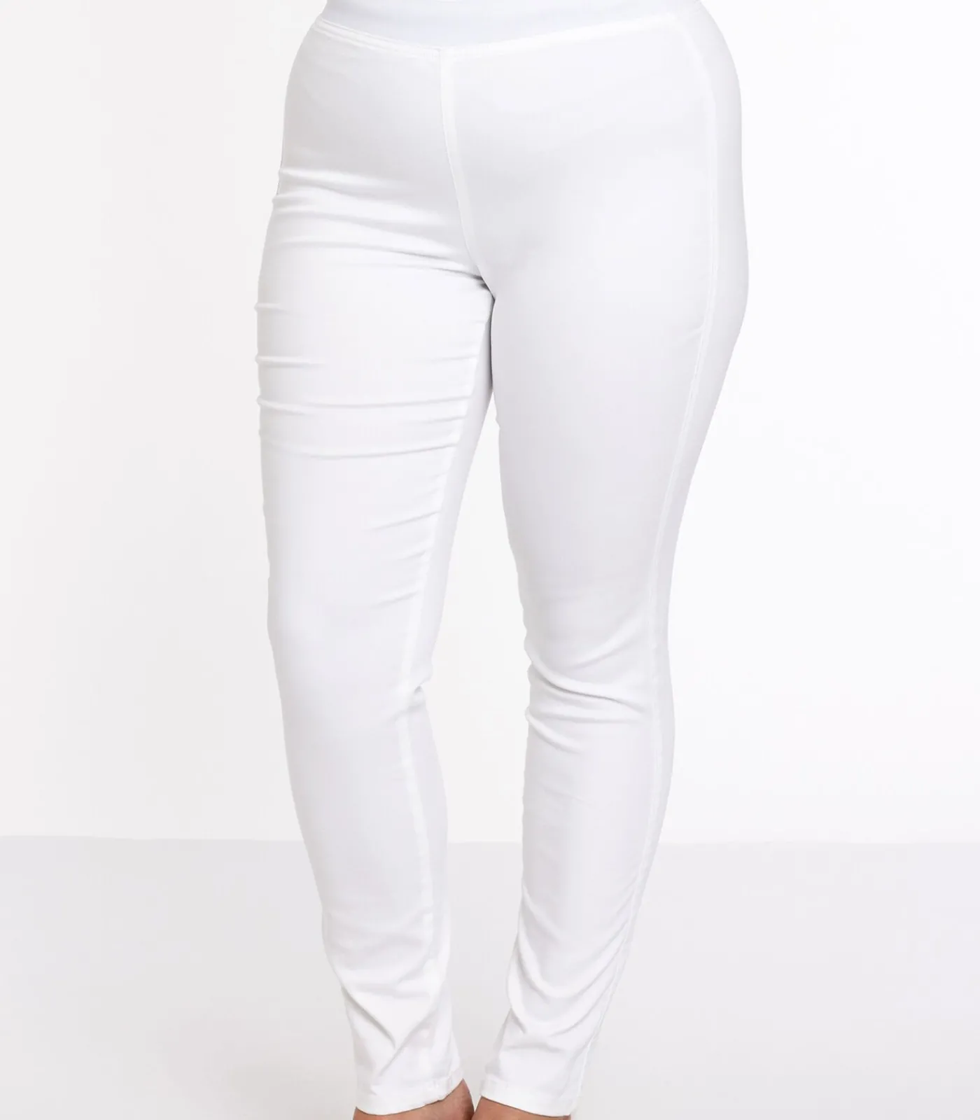 YOEK Dames Jeans Skinny Fit white Sale