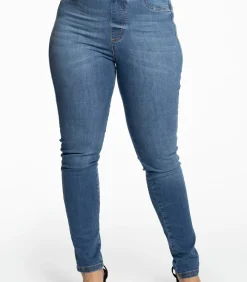 YOEK Dames Jeans Skinny Fit Indigo Best