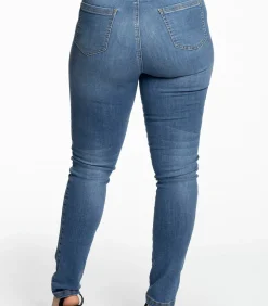 YOEK Dames Jeans Skinny Fit Indigo Best
