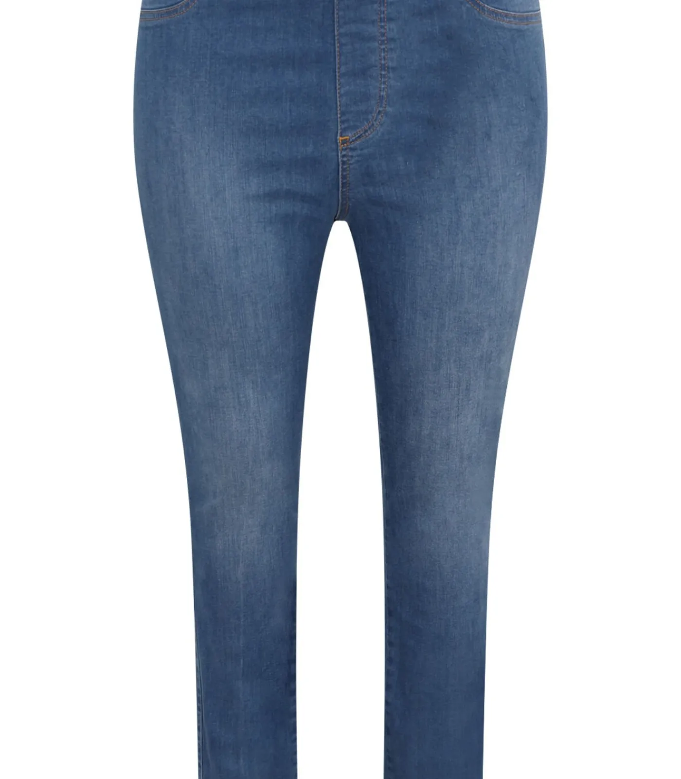 YOEK Dames Jeans Skinny Fit Indigo Best