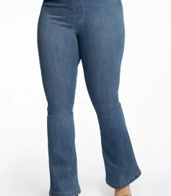 YOEK Dames Jeans Slim Fit Indigo Outlet