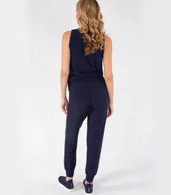 ISOTONER Dames joggerbroek Navy navyBlue Hot