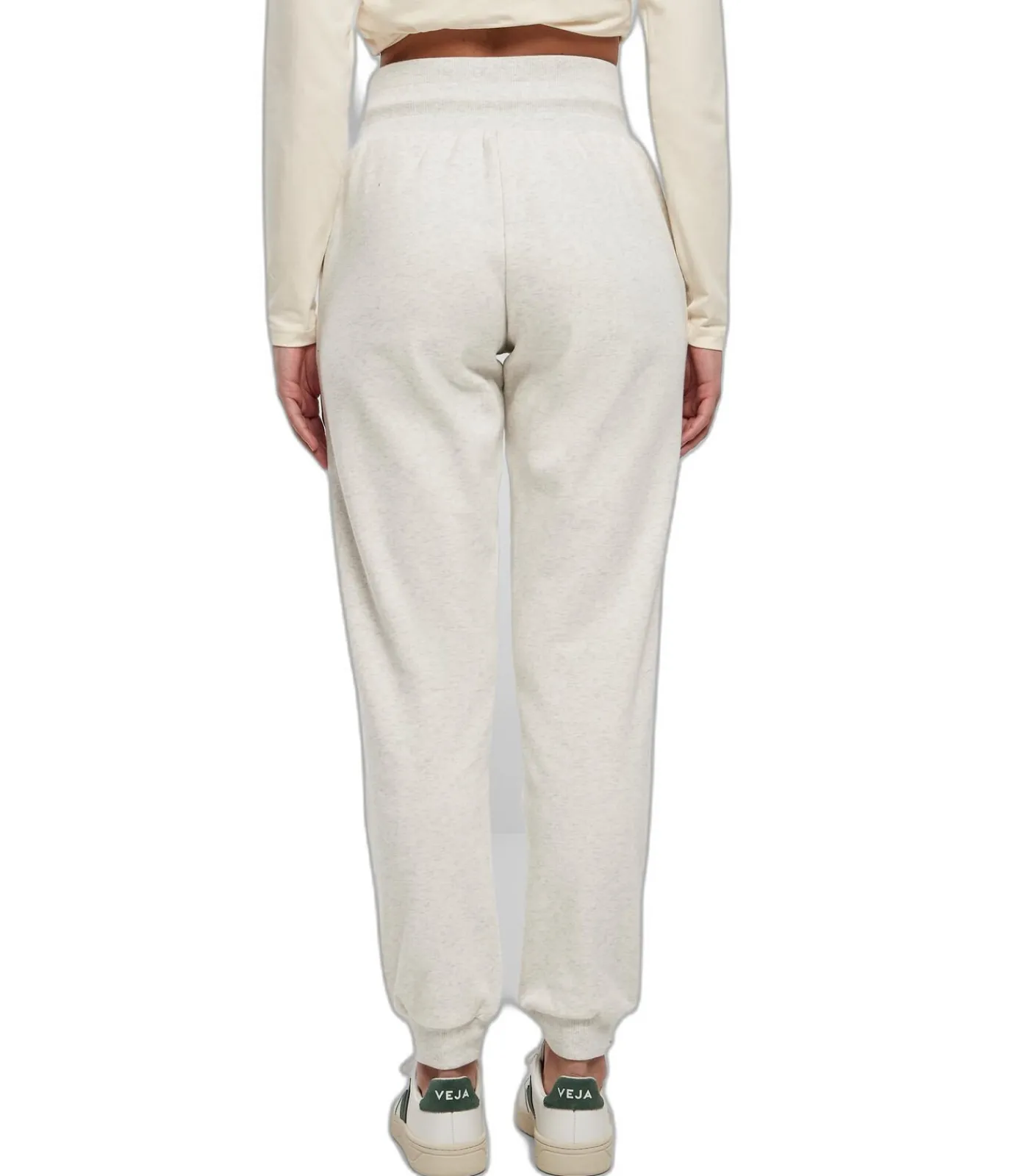 Urban Classics Dames joggingpak met hoge taille GT gray Sale