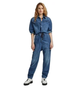 G-Star RAW Dames jumpsuit Boiler blue Online