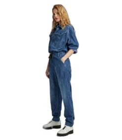 G-Star RAW Dames jumpsuit Boiler blue Online