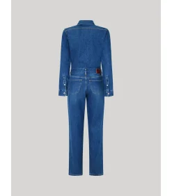 Pepe Jeans Dames jumpsuit Hunter Utility blue Online