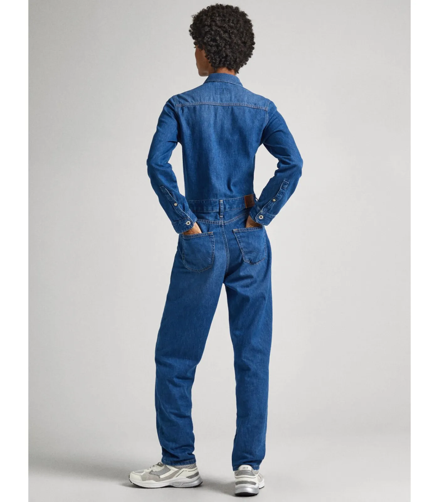 Pepe Jeans Dames jumpsuit Hunter Utility blue Online