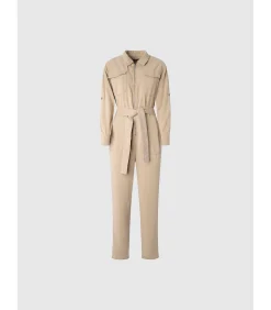 Pepe Jeans Dames jumpsuit Jeans Lola beige Hot