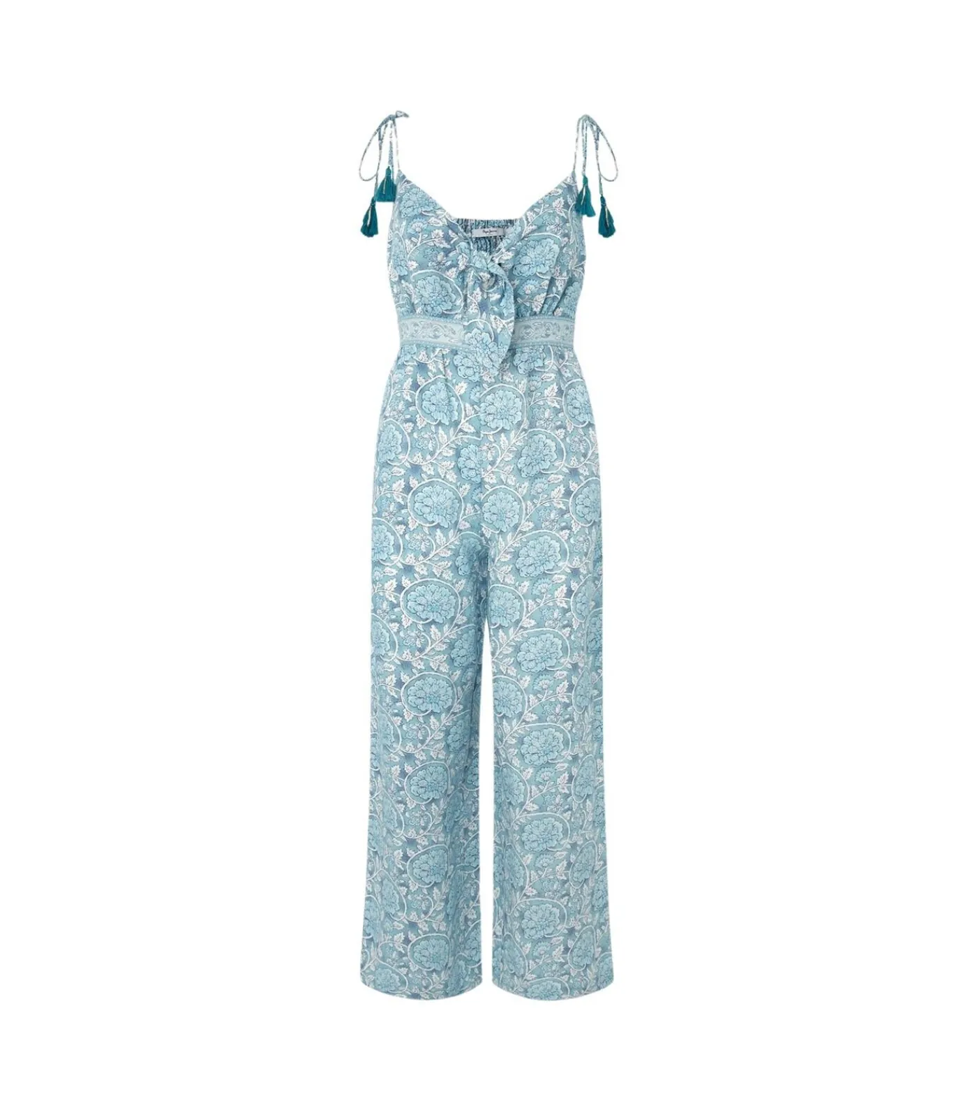 Pepe Jeans Dames jumpsuit Matilde blue Discount