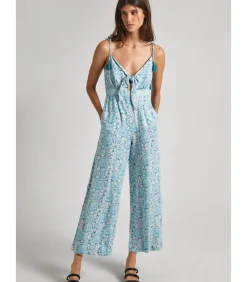 Pepe Jeans Dames jumpsuit Matilde blue Discount