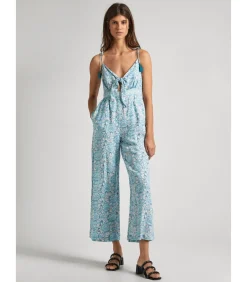 Pepe Jeans Dames jumpsuit Matilde blue Discount