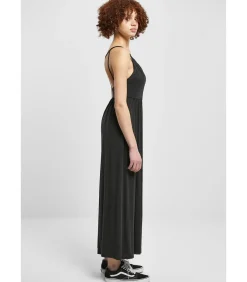 Urban Classics Dames jumpsuit Modal Spaghetti black Outlet