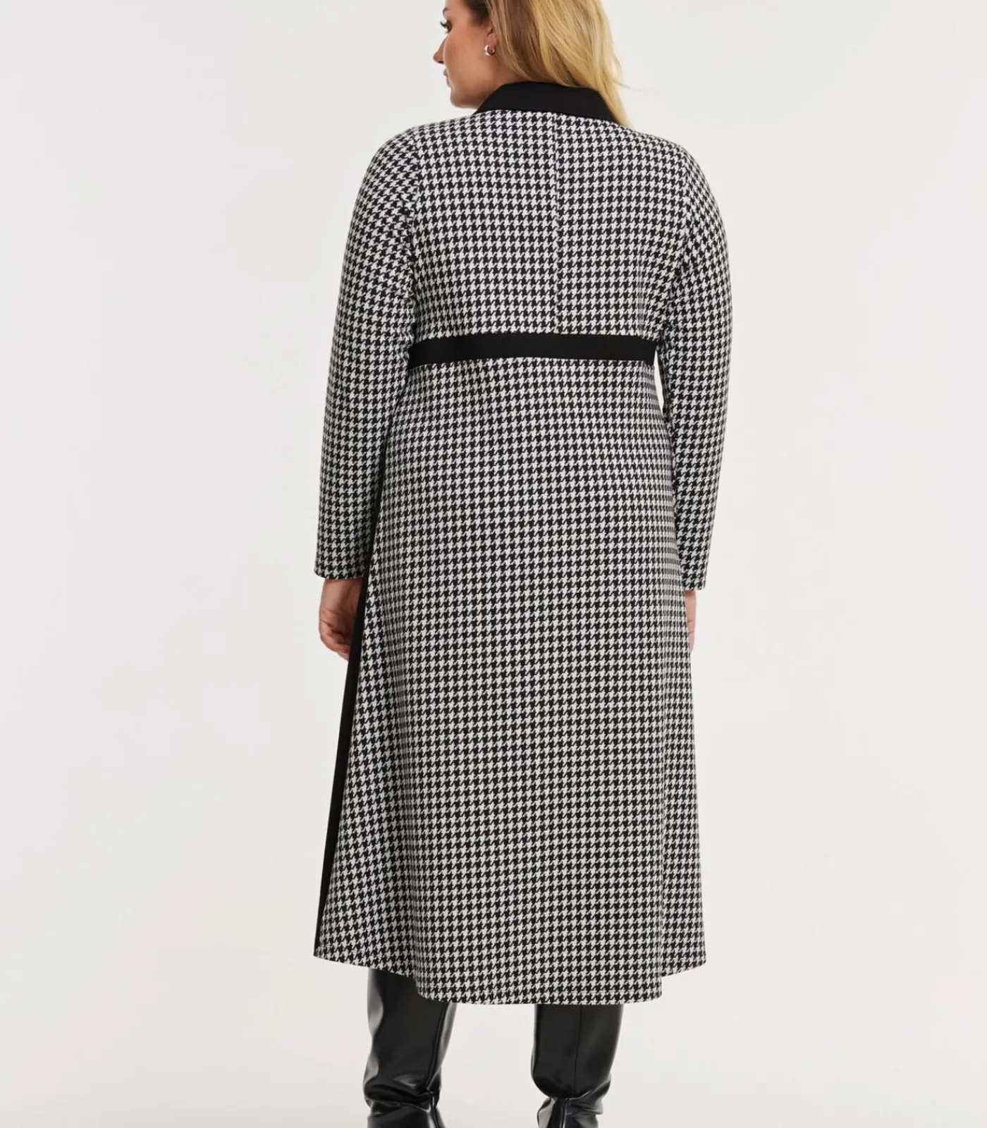 YOEK Dames Jurk print black Clearance
