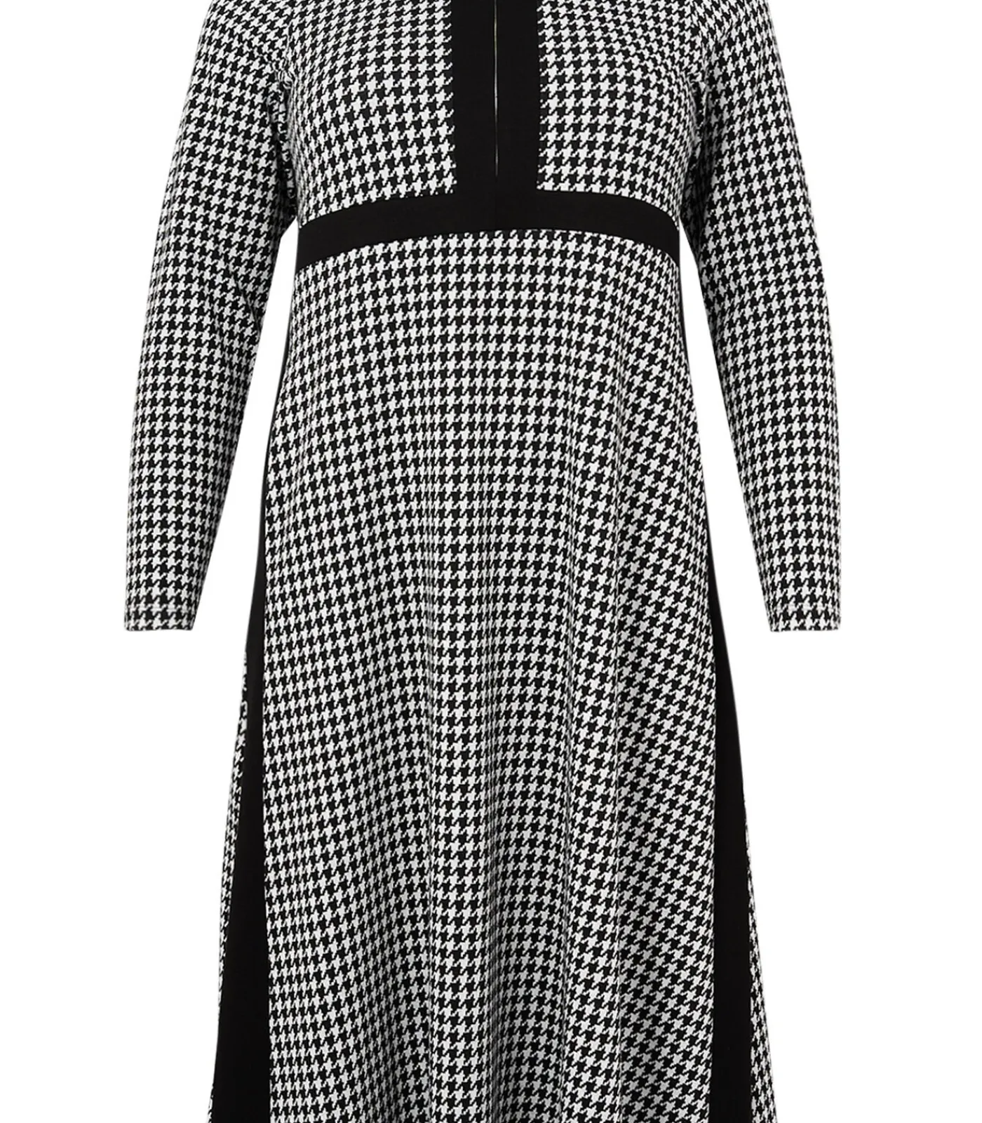 YOEK Dames Jurk print black Clearance