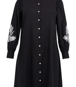 YOEK Dames Jurk print black Clearance