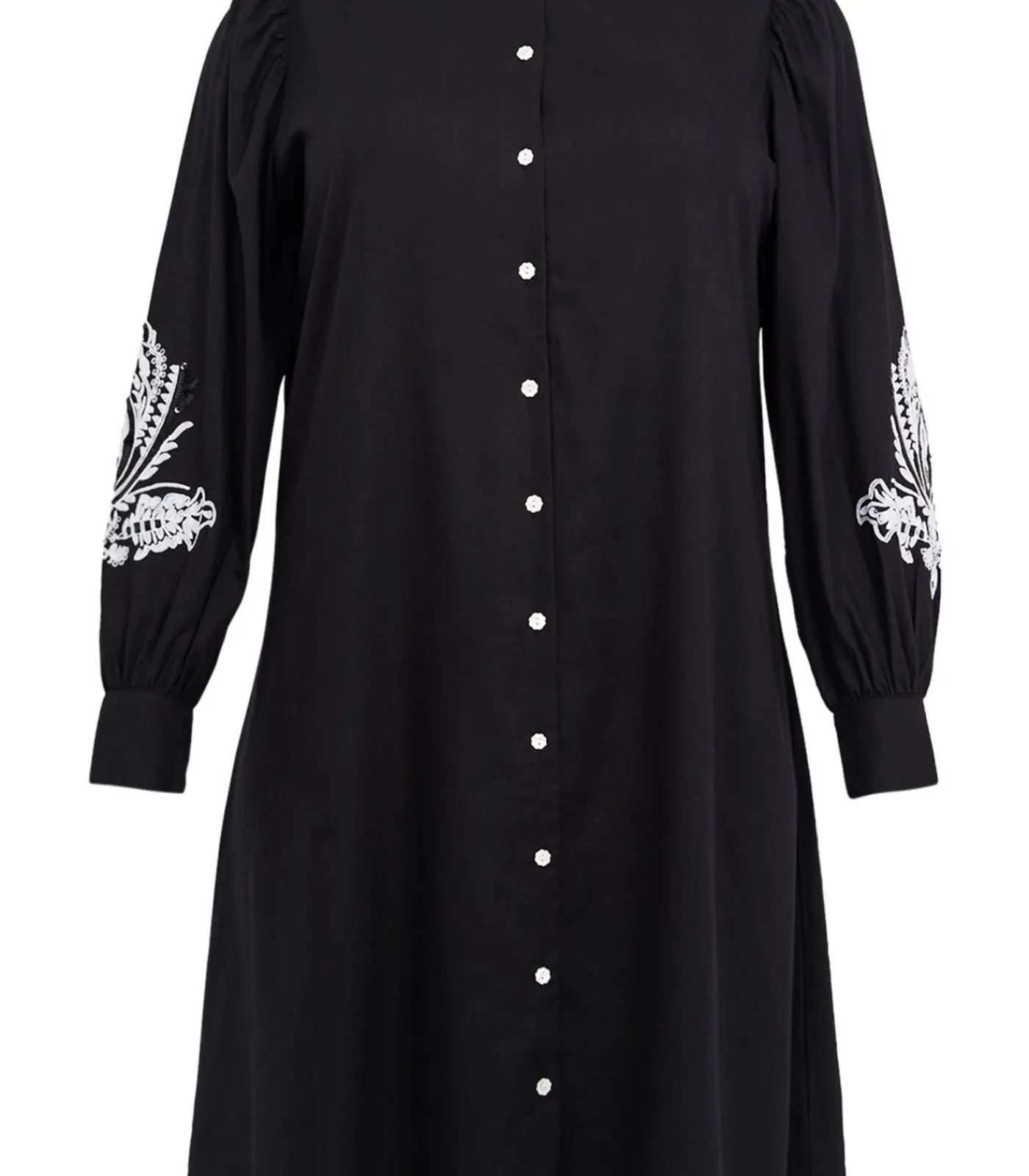 YOEK Dames Jurk print black Clearance