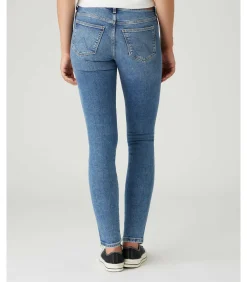 Wrangler Dames skinny jeans blue Online