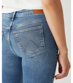 Wrangler Dames skinny jeans blue Online