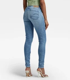 G-Star RAW Dames skinny jeans Lhana blue New