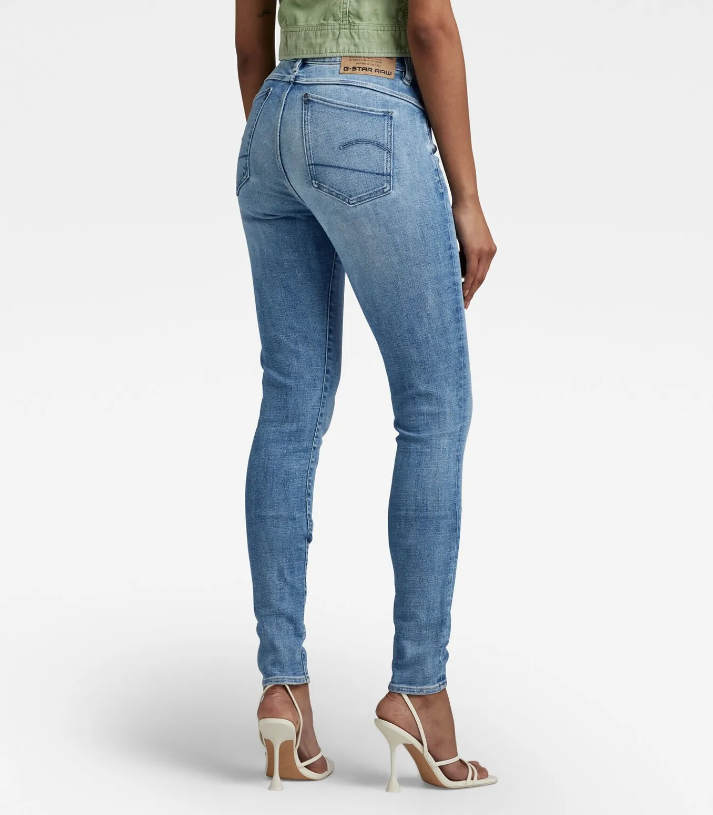 G-Star RAW Dames skinny jeans Lhana blue New